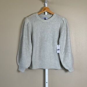 Vylette Balloon Sleeve Sweater